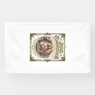 Jesus Communion Jesus Communion Christian Faith Vi Banner