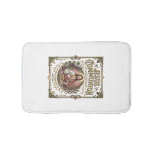 Jesus Communion Jesus Communion Christian Faith Vi Bath Mat