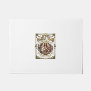 Jesus Communion Jesus Communion Christian Faith Vi Doormat