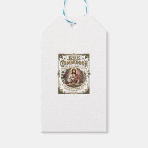 Jesus Communion Jesus Communion Christian Faith Vi Gift Tags