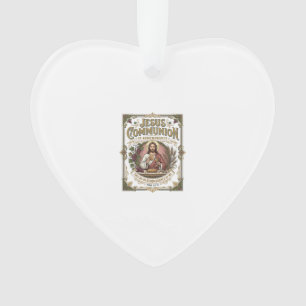 Jesus Communion Jesus Communion Christian Faith Vi Ornament