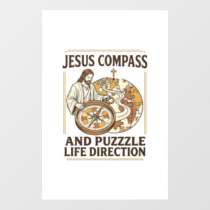 Jesus Compass And Puzzle Life Direction Jesus Comp