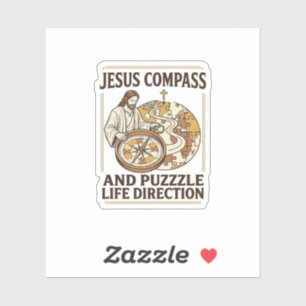 Jesus Compass And Puzzle Life Direction Jesus Comp