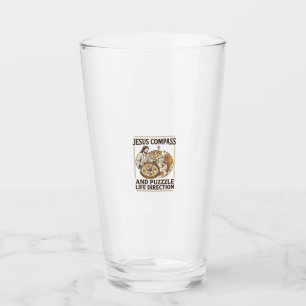 Jesus Compass And Puzzle Life Direction Jesus Comp Glass