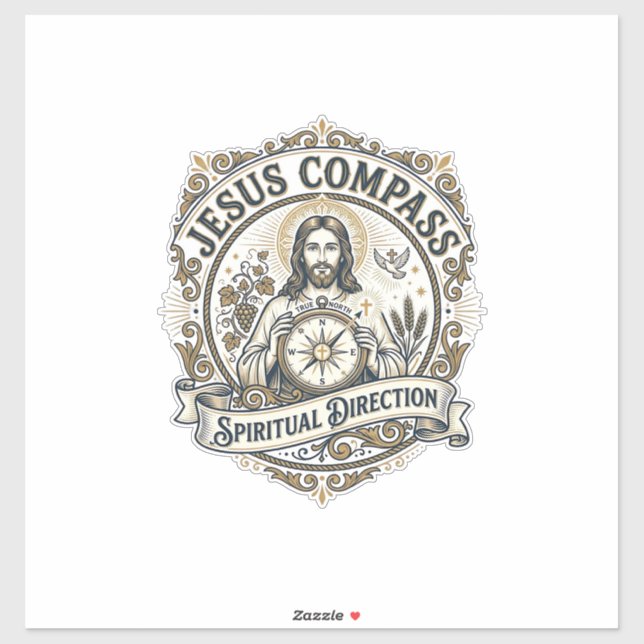 Jesus Compass Spiritual Direction Jesus Compass Sp (Sheet)