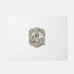 Jesus Compass Spiritual Direction Jesus Compass Sp Doormat