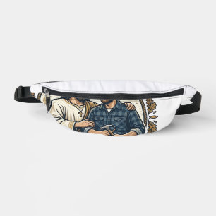 Jesus Construction Trades Shirt Christian Graphic_ Bum Bags