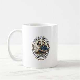 Jesus Construction Trades Shirt Christian Graphic_ Coffee Mug