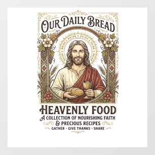 Jesus Cookbook Recipe Card Aesthetic Vintage Shirt