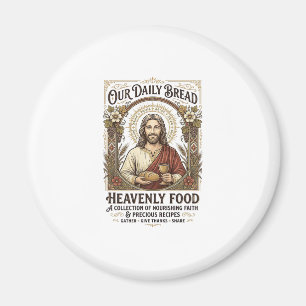 Jesus Cookbook Recipe Card Aesthetic Vintage Shirt Magnet
