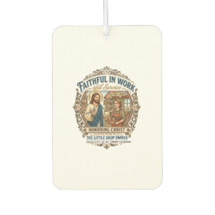 Jesus Craft Seller Etsy Maker Shirt Faith Based De Car Air Freshener