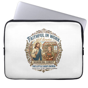 Jesus Craft Seller Etsy Maker Shirt Faith Based De Laptop Sleeve