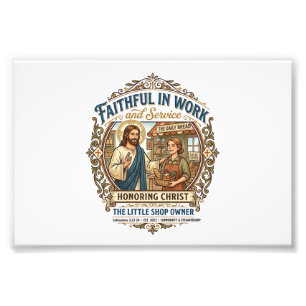 Jesus Craft Seller Etsy Maker Shirt Faith Based De Photo Print
