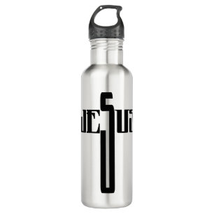 Jesus Cross Christian Faith Gift 710 Ml Water Bottle