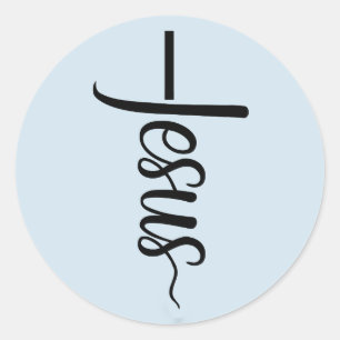 Jesus Cross Faith Stickers
