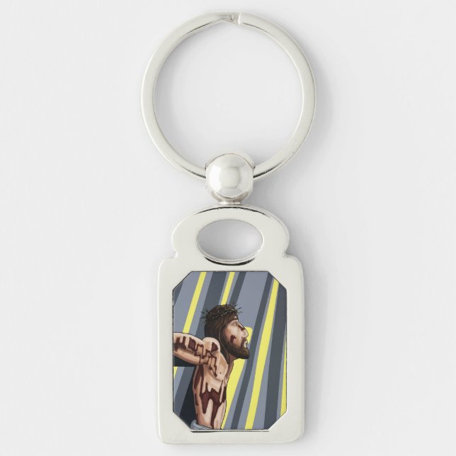 Jesus cross keychain (Front)