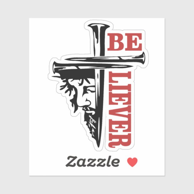 Jesus Cross Nail Design – Powerful Christian (Sheet)