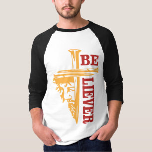 Jesus Cross Nail Design – Powerful Christian T-Shirt