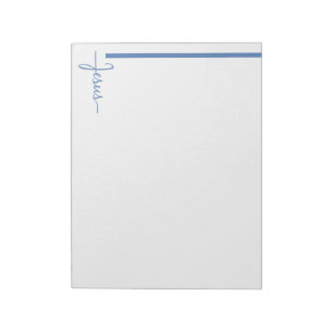 Jesus Cross Notepad