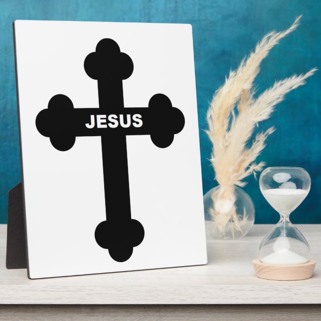 JESUS CROSS PLAQUE (Side)