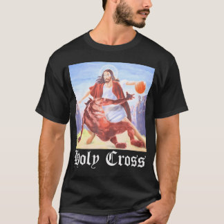 Jesus Crossover Basketball Holy Cross          T-Shirt