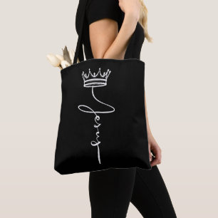 'Jesus' Crown Inspiration Faith and Devotion Gift Tote Bag