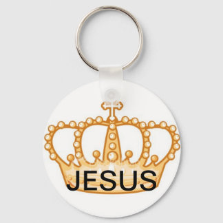 Jesus Crown Key Ring