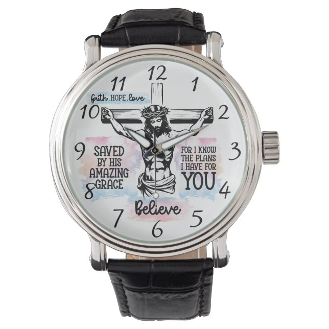 Jesus Crucified On The Cross, Watch (Front)