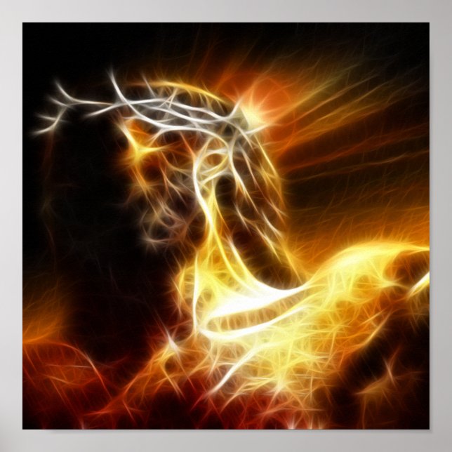 Jesus Crucifixion 1 Poster (Front)