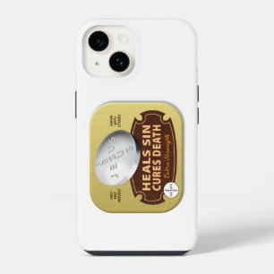 Jesus Cures Heals Pill Christian Faith Tablet iPhone 14 Case