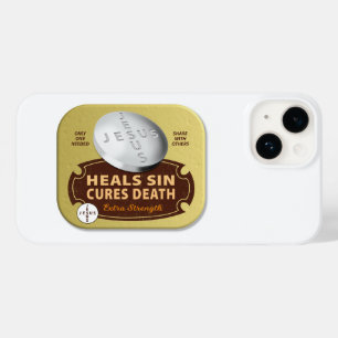 Jesus Cures Pill Christian Religious Faith Tablet Case-Mate iPhone 14 Case