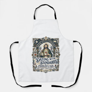 Jesus Dating Christian Relationship Humour Shirt F Apron