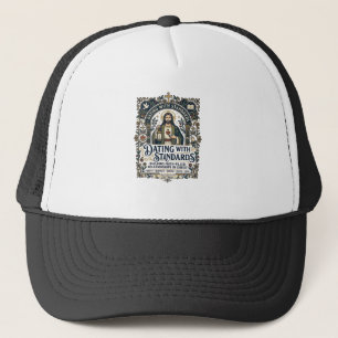 Jesus Dating Christian Relationship Humour Shirt F Trucker Hat