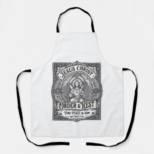 Jesus Declutter Clean Home Shirt Christian Graphic Apron