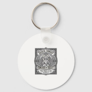 Jesus Declutter Clean Home Shirt Christian Graphic Key Ring