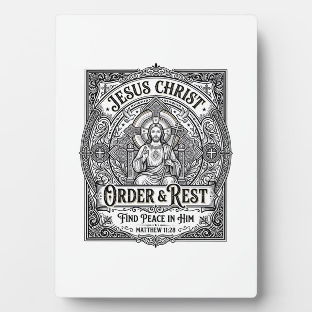 Jesus Declutter Clean Home Shirt Christian Graphic Plaque (Front)