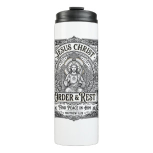 Jesus Declutter Clean Home Shirt Christian Graphic Thermal Tumbler
