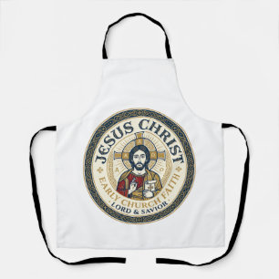 Jesus Desert Fathers Ancient Christian T-Shirt Ins Apron