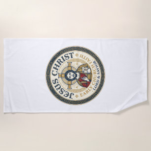 Jesus Desert Fathers Ancient Christian T-Shirt Ins Beach Towel