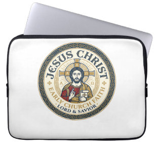 Jesus Desert Fathers Ancient Christian T-Shirt Ins Laptop Sleeve
