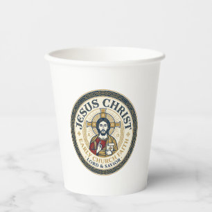 Jesus Desert Fathers Ancient Christian T-Shirt Ins Paper Cups
