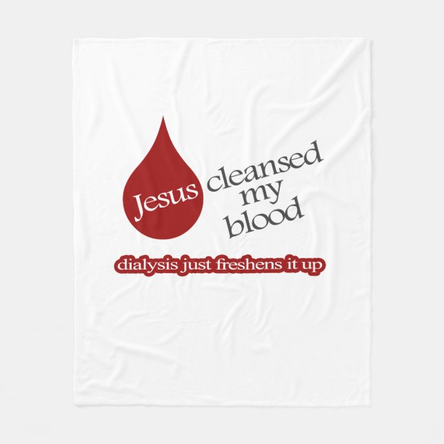 Jesus Dialysis Blanket (Front)