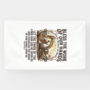 Jesus Diesel Mechanic Heavy Equipment Shirt Faith  Banner