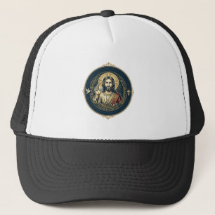 Jesus Digital Artist iPad Art T-Shirt Inspirationa Trucker Hat