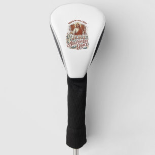 Jesus Disability Encouragement T-Shirt Inspiration Golf Head Cover