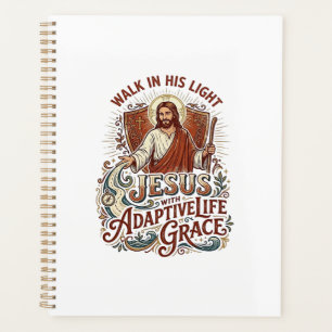 Jesus Disability Encouragement T-Shirt Inspiration Planner