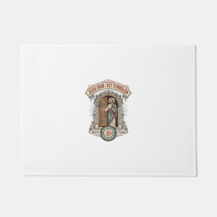 Jesus Door Key Symbolism Jesus Door Key Symbolism Doormat