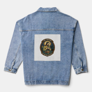 Jesus Dropped Late Night Taco Street Food Drunk Hu Denim Jacket