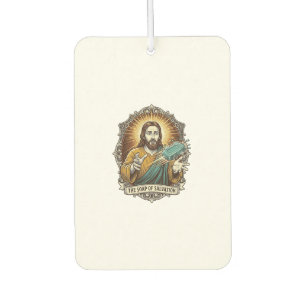 Jesus Dropped Slippery Soap Shower Clumsy Bathroom Car Air Freshener