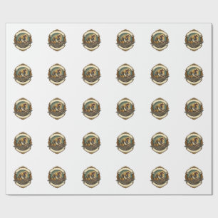 Jesus Dropped Tiny Screw Thick Carpet DIY Humor_1 Wrapping Paper